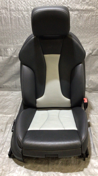 2015-2017 Audi S3 Passenger Front Seat / Black / Titanium Leather / S3103