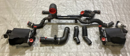2012-2017 Fiat 500 Abarth OEM Intercoolers w/ Piping Set / F5020