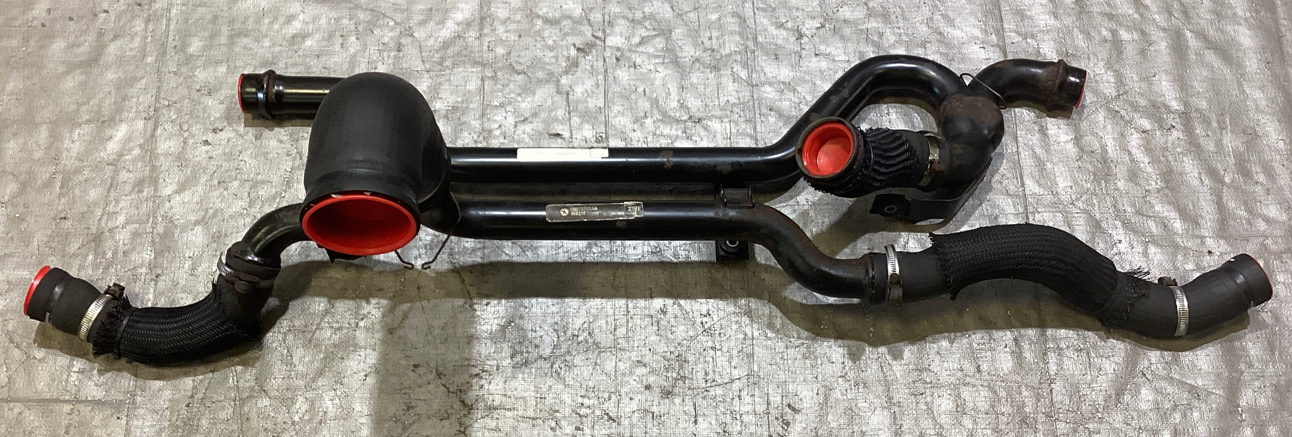 2012-2017 Fiat 500 Abarth OEM Intercoolers w/ Piping Set / F5020 - Image 3
