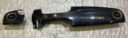 2012-2015 Fiat 500 Abarth OEM Dashboard Trim Panels / Nero Black F5020