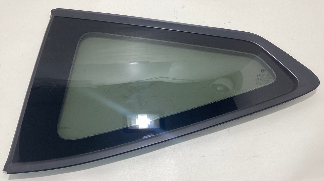 2019-2022 Hyundai Veloster N OEM Driver Side Rear Quarter Window Glass / HV010