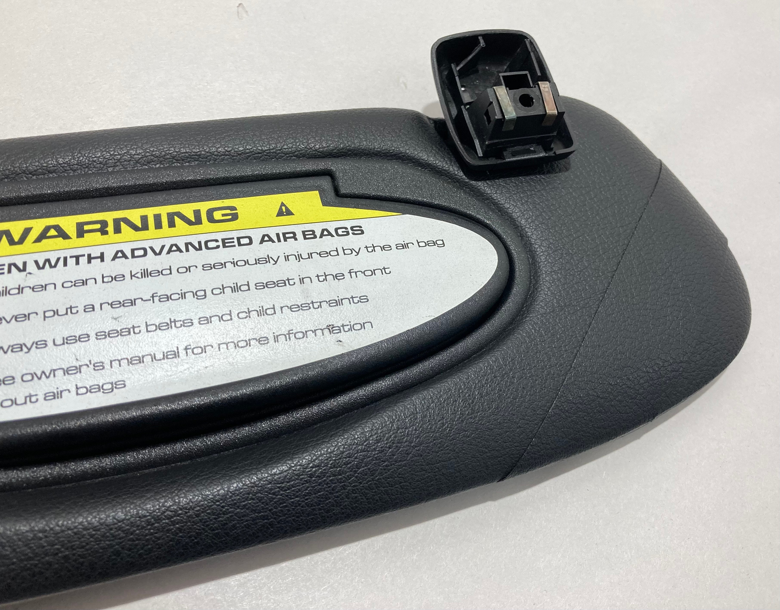 2006-2012 Porsche 987 Cayman Driver Sun Visor / Black / BC023 - Image 7