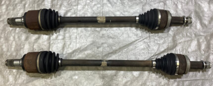 2010-2012 Hyundai Genesis Coupe Rear Axle Half Shafts / Pair / Manual / 132K HG027
