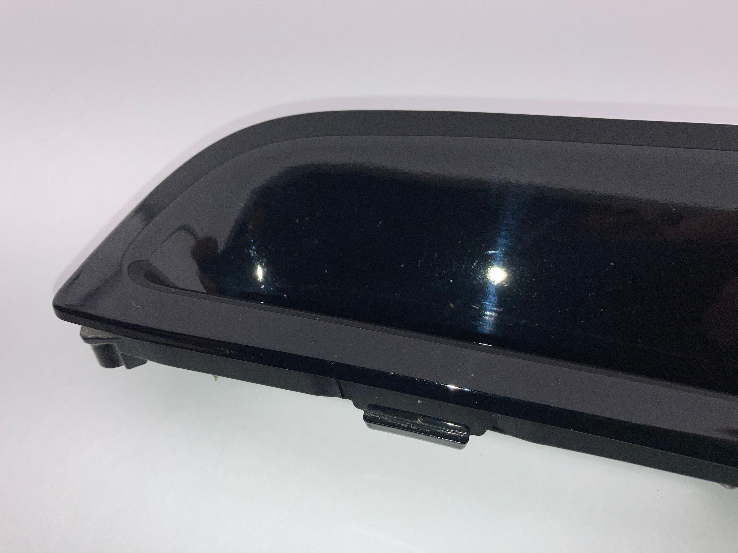 2023-2025 Toyota GR Corolla Passenger Side Front Bumper Grille Inlet Trim / Gloss Black / GRC01 - Image 6