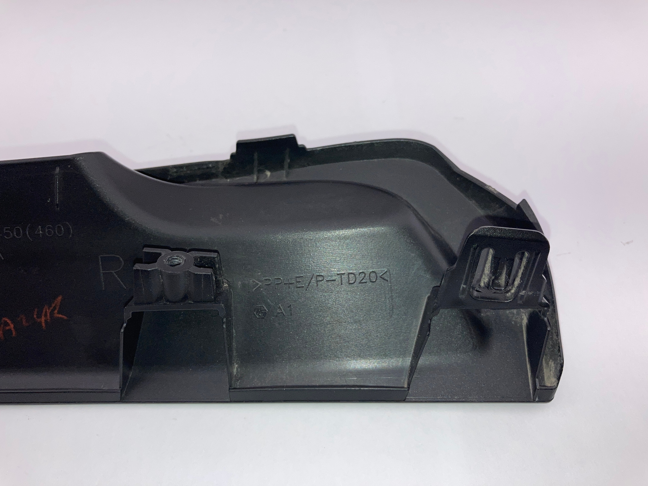 2023-2025 Toyota GR Corolla Passenger Side Front Bumper Grille Inlet Trim / Gloss Black / GRC01 - Image 11