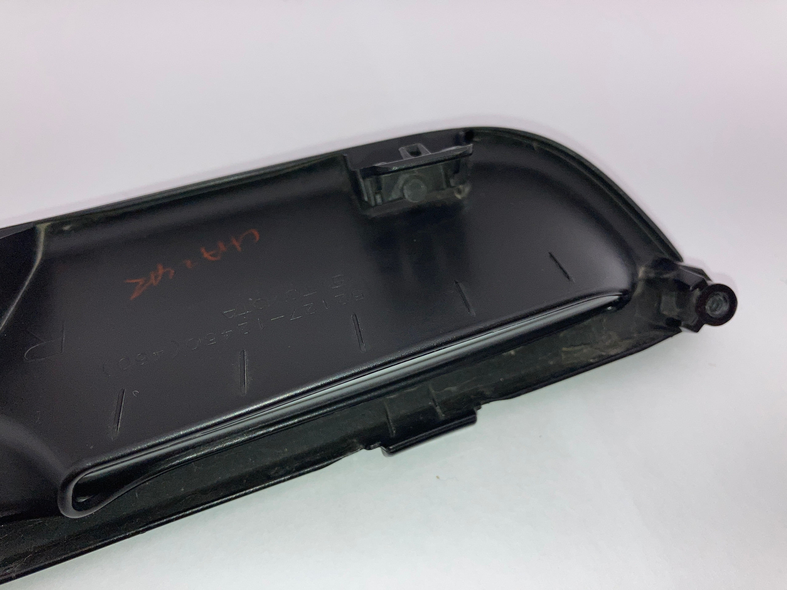 2023-2025 Toyota GR Corolla Passenger Side Front Bumper Grille Inlet Trim / Gloss Black / GRC01 - Image 10