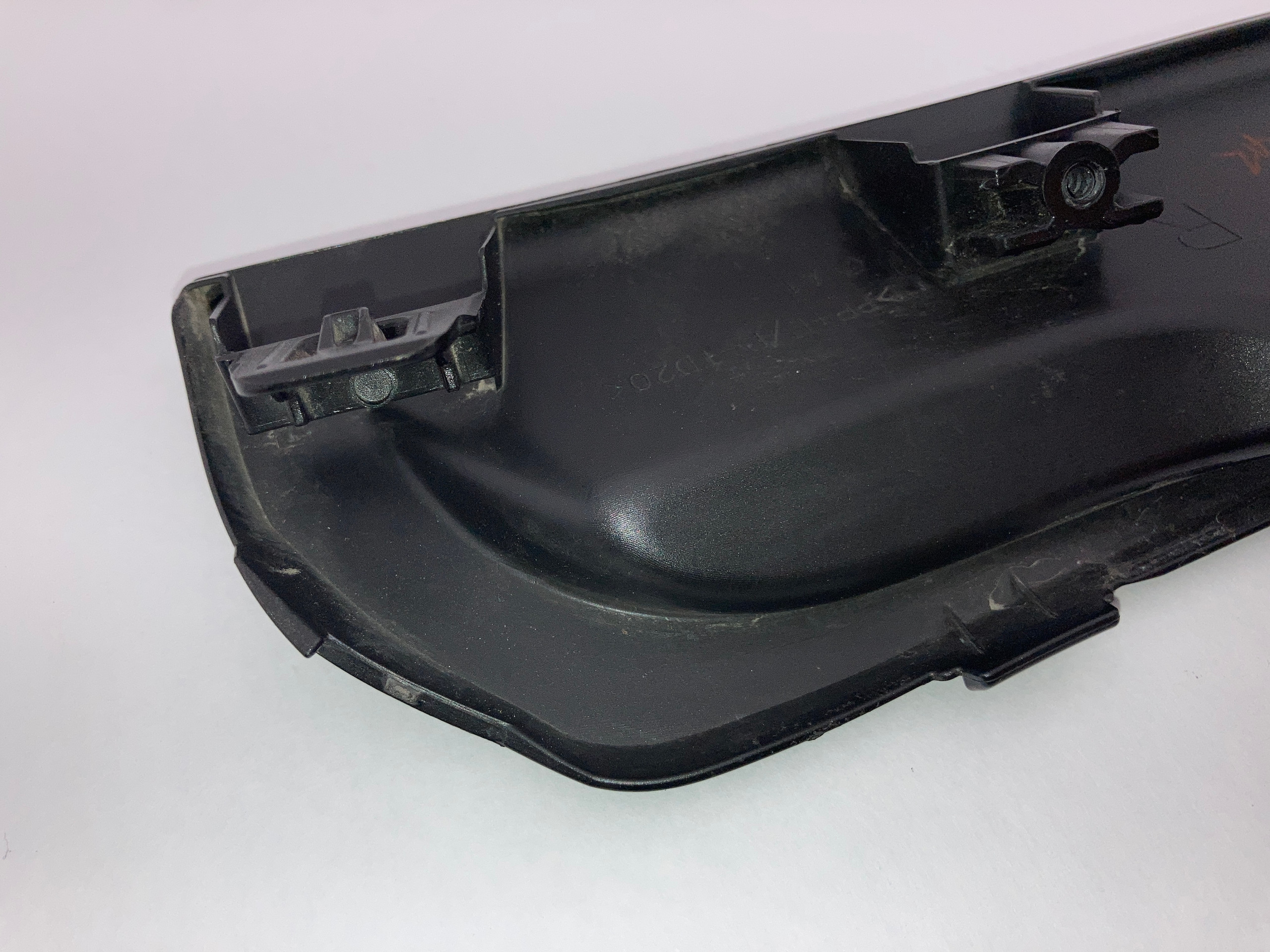 2023-2025 Toyota GR Corolla Passenger Side Front Bumper Grille Inlet Trim / Gloss Black / GRC01 - Image 9