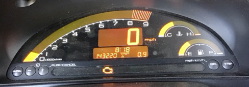 2004-2005 Honda S2000 AP2 Digital Instrument Gauge Cluster / 78100-S2A-A100 / 143K HS005 - Image 10