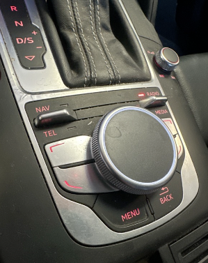 2015-2017 Audi S3 Center Console Trim Panel w/ Radio Controls / S3107 - Image 15