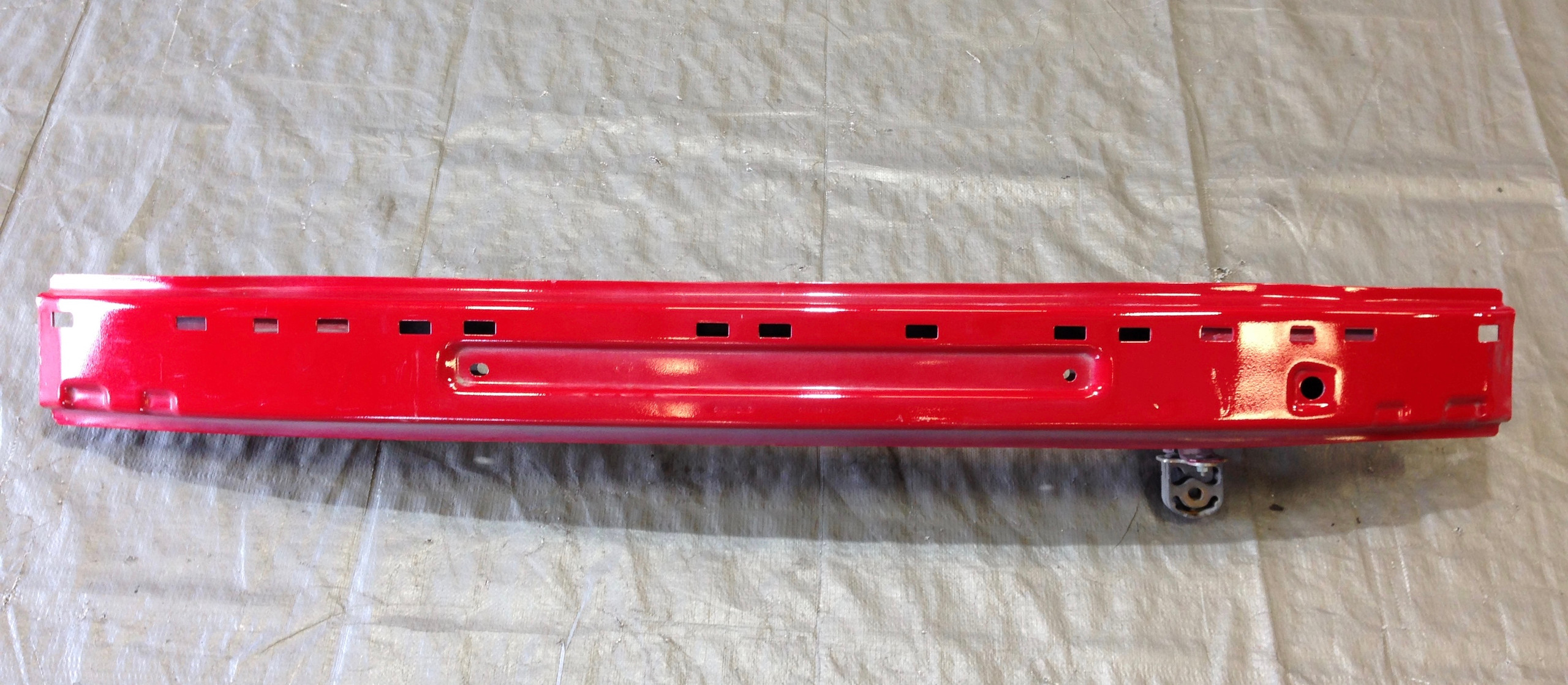 2012-2017 Fiat 500 Rear Bumper Support Beam / 5182465AB Rosso Red / F5004 - Image 2